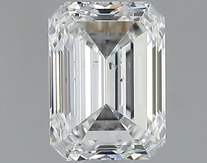 0.71ct Emerald E SI1 Natural Diamond