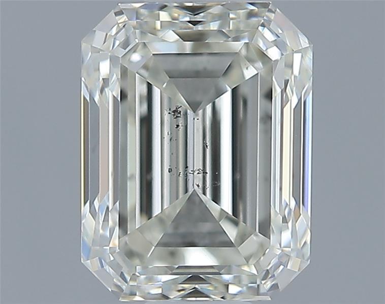 1.5ct Emerald L SI1 Natural Diamond