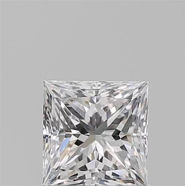 0.9ct Princess E SI1 Natural Diamond