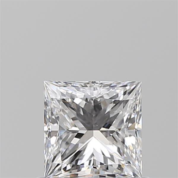 0.7ct Princess D VS2 Natural Diamond