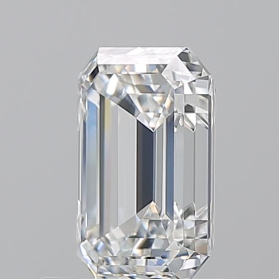 1.01ct Emerald F VVS2 Natural Diamond