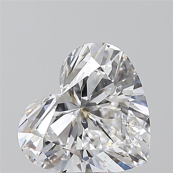 1.7ct Heart G SI2 Natural Diamond