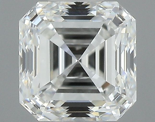 0.7ct Asscher F VVS2 Natural Diamond