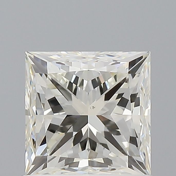 0.9ct Princess K VS2 Natural Diamond