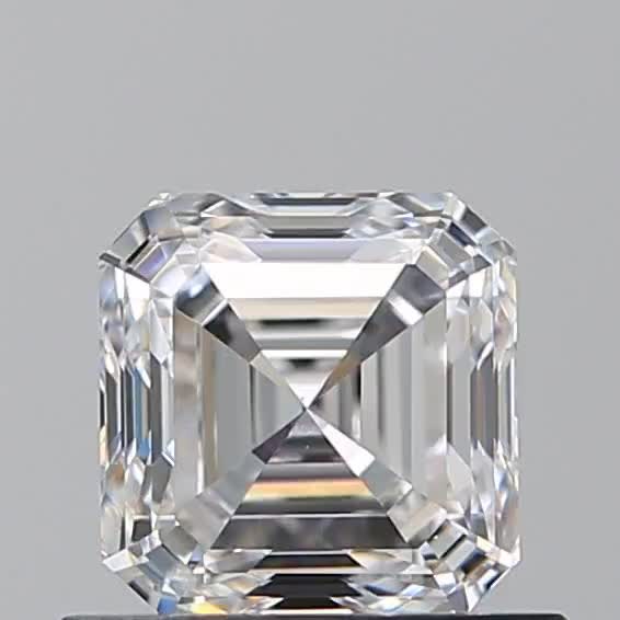 0.79ct Asscher E VS1 Natural Diamond