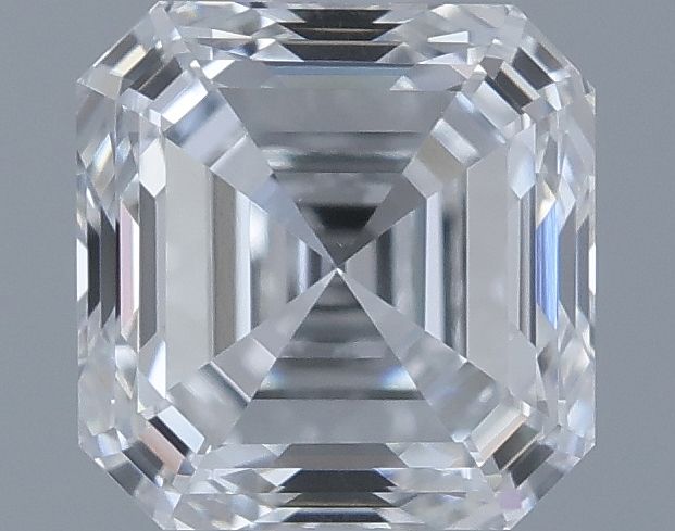 0.7ct Asscher F VS1 Natural Diamond