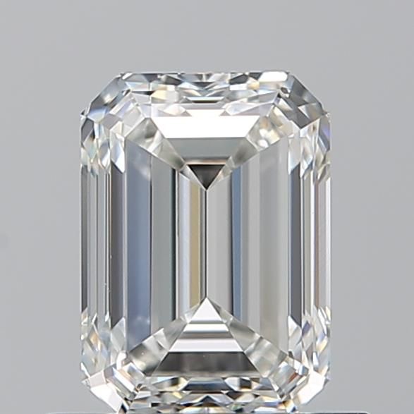 0.91ct Emerald H VVS2 Natural Diamond