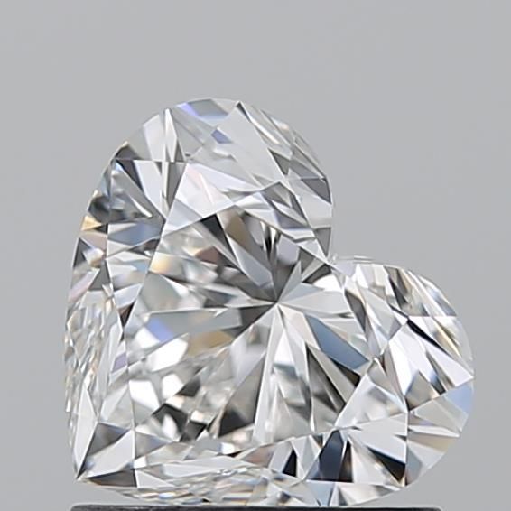 1.09ct Heart G VVS1 Natural Diamond