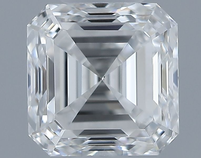 0.71ct Asscher F VS1 Natural Diamond