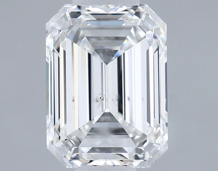 0.73ct Emerald E SI1 Natural Diamond