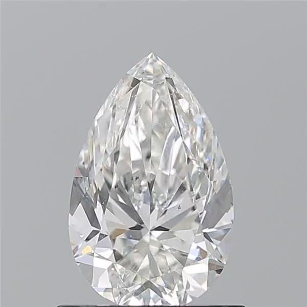 0.91ct Pear H SI2 Natural Diamond