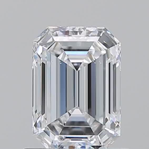 1.01ct Emerald D SI1 Natural Diamond