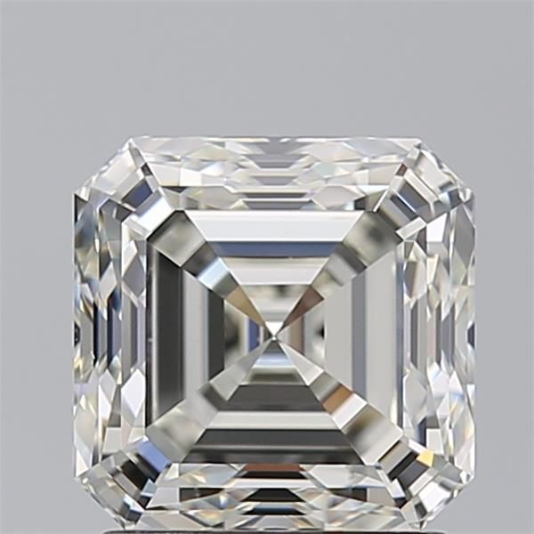 2.01ct Asscher J VS1 Natural Diamond