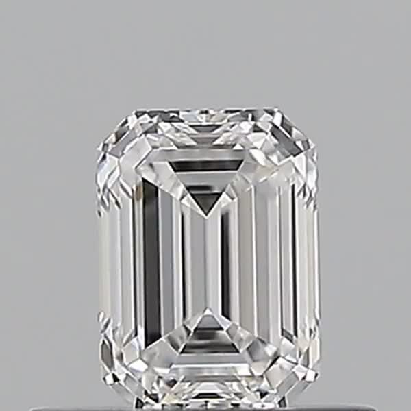 0.5ct Emerald E IF Natural Diamond