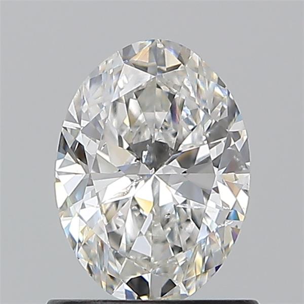 0.9ct Oval F SI2 Natural Diamond