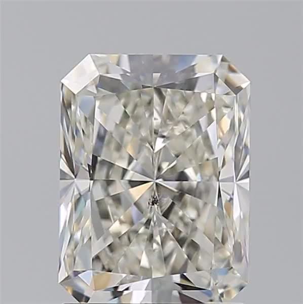 2.01ct Radiant J SI1 Natural Diamond