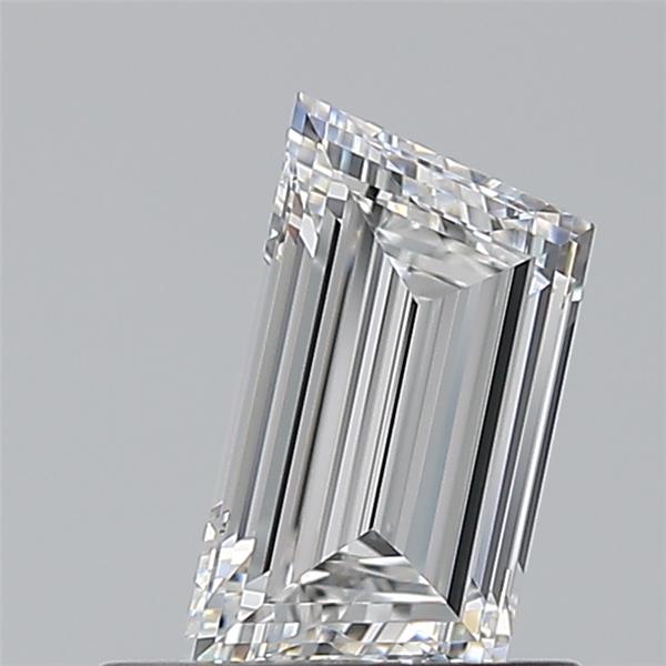 0.61ct Trapezoid E VVS1 Natural Diamond