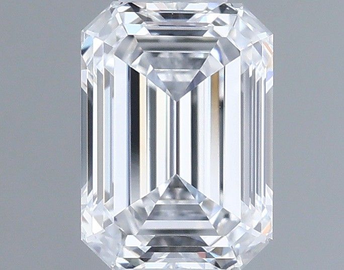 0.58ct Emerald D VVS2 Natural Diamond