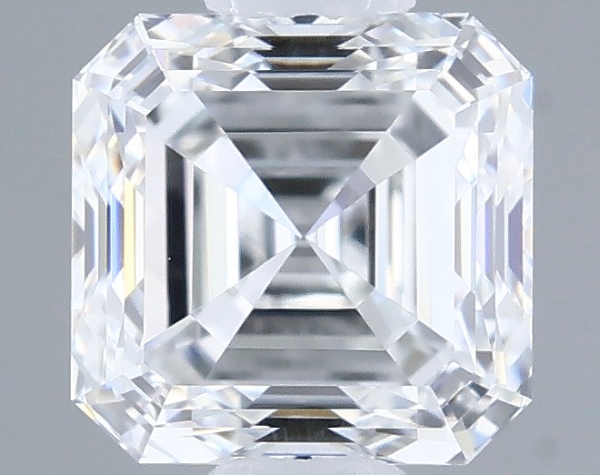 0.71ct Asscher E VS1 Natural Diamond