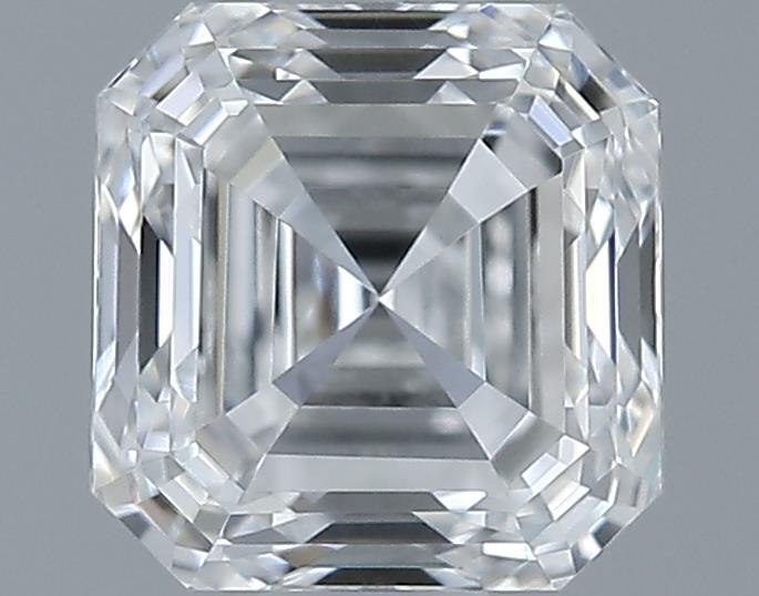 0.7ct Asscher E VVS1 Natural Diamond