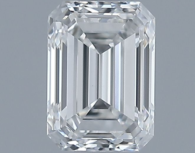 0.61ct Emerald F VS1 Natural Diamond