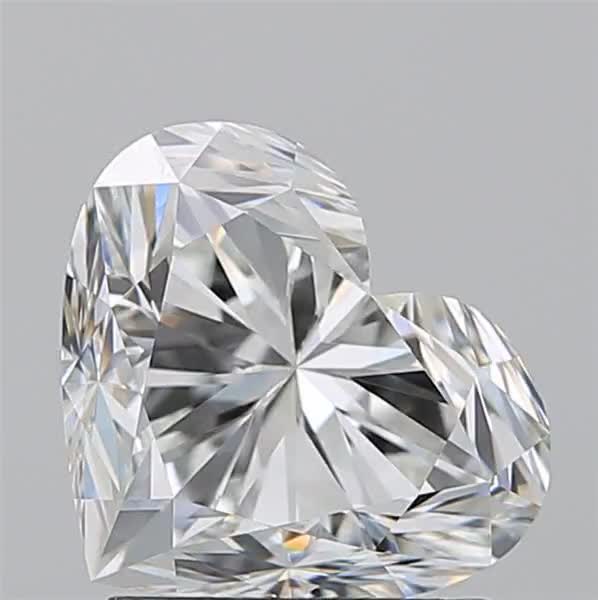 2.02ct Heart H VVS2 Natural Diamond