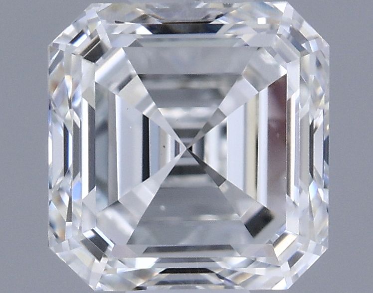 0.81ct Asscher F VS1 Natural Diamond