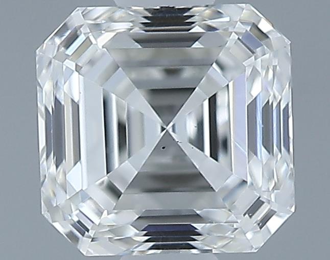 0.7ct Asscher H VS2 Natural Diamond