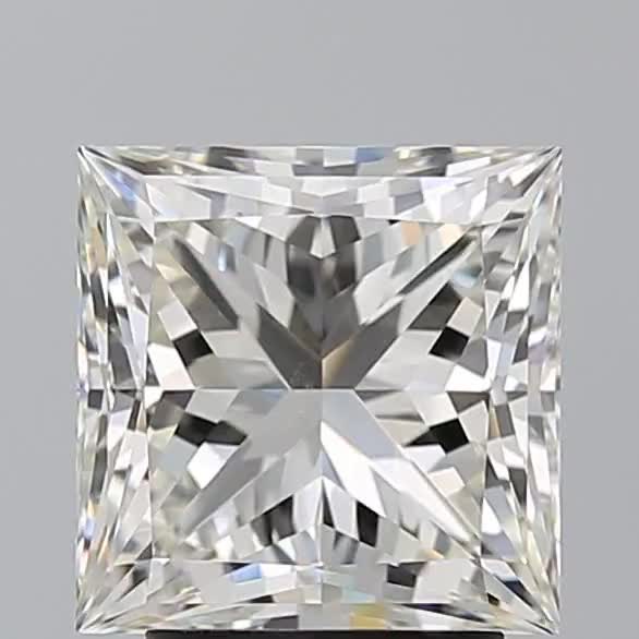 3.05ct Princess J VS2 Natural Diamond