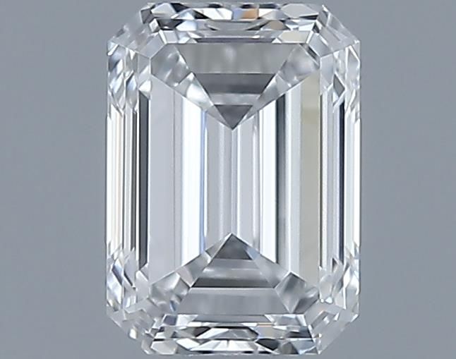 0.72ct Emerald D VVS1 Natural Diamond