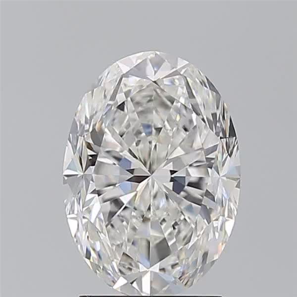 2.5ct Oval F IF Natural Diamond
