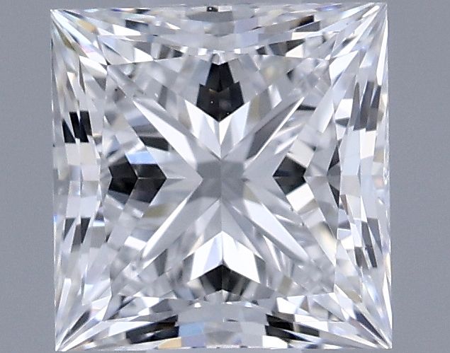 0.72ct Princess D VS2 Natural Diamond