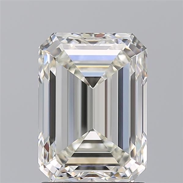 2.21ct Emerald J VVS1 Natural Diamond