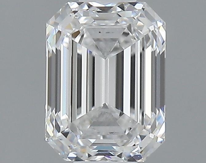 0.7ct Emerald E IF Natural Diamond