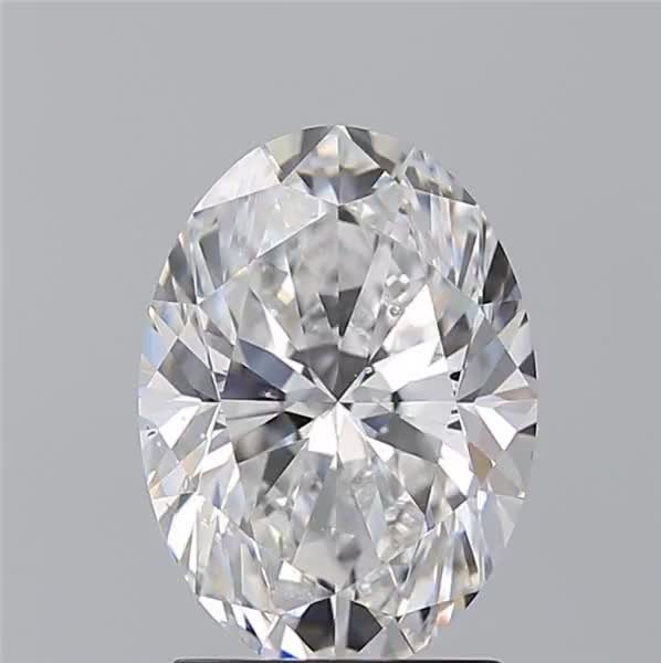 2.23ct Oval D SI1 Natural Diamond