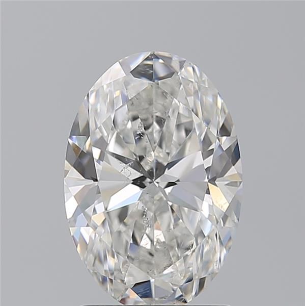 2.01ct Oval G SI2 Natural Diamond