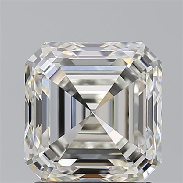 2.07ct Asscher J IF Natural Diamond
