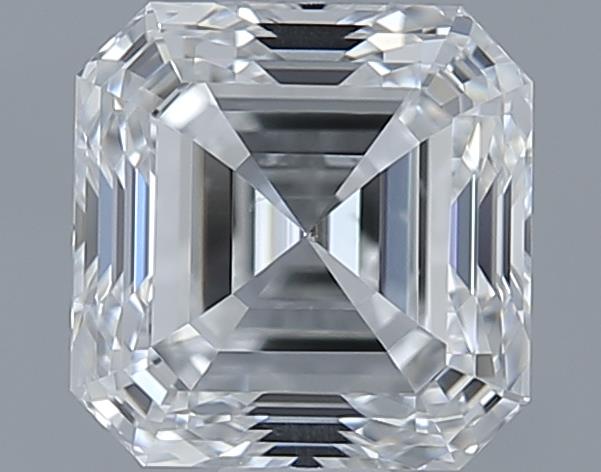 0.81ct Asscher F VS2 Natural Diamond