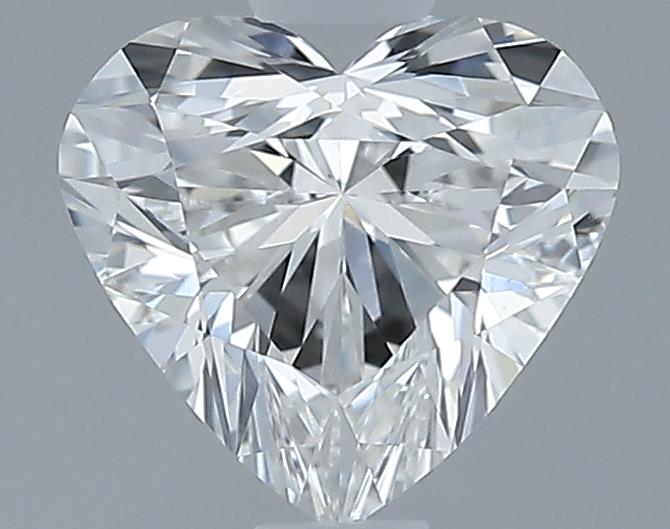 0.9ct Heart F VS1 Natural Diamond