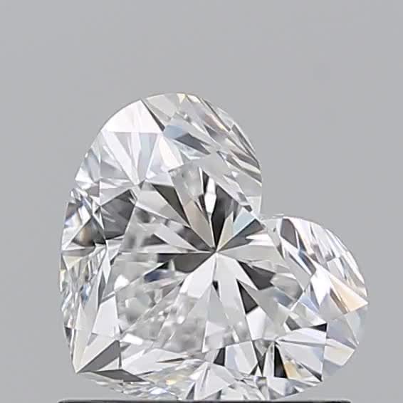 1.01ct Heart F VVS2 Natural Diamond