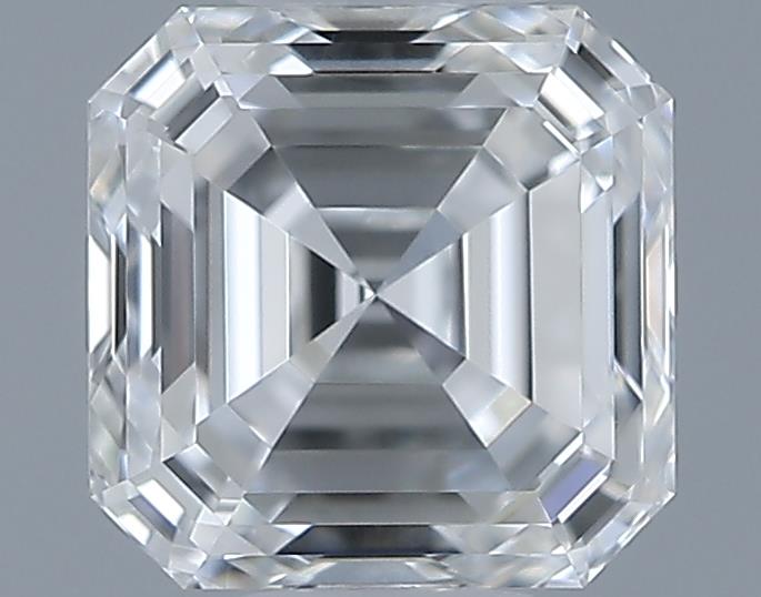 0.7ct Asscher F IF Natural Diamond