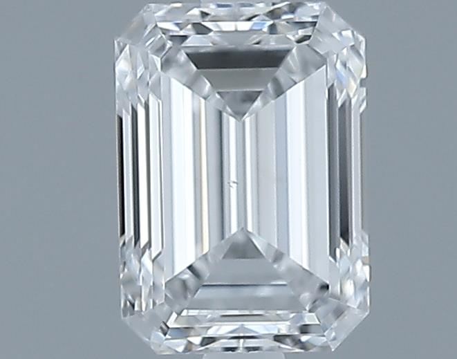 0.62ct Emerald E VS2 Natural Diamond