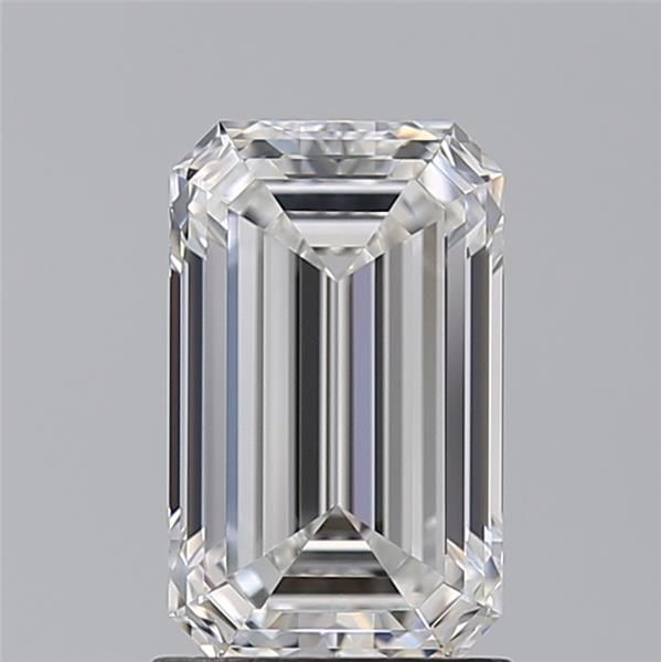 1.7ct Emerald F VVS2 Natural Diamond