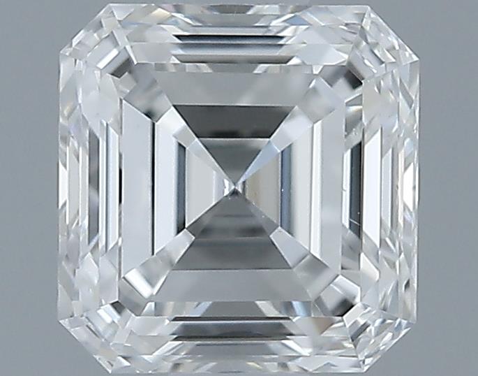 0.68ct Asscher E VS1 Natural Diamond