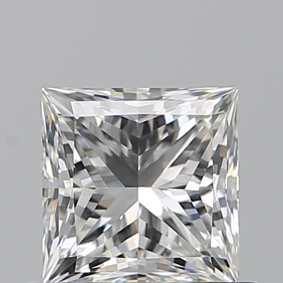 0.81ct Princess H VVS1 Natural Diamond