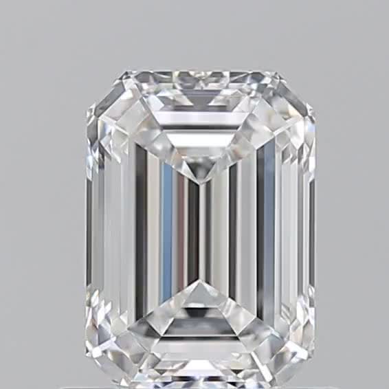 1.02ct Emerald F VVS2 Natural Diamond