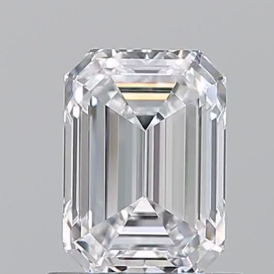 1.01ct Emerald D VVS1 Natural Diamond