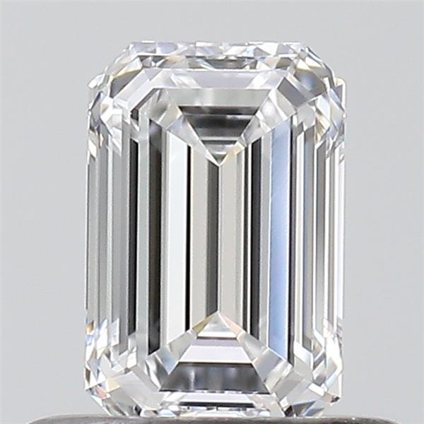 0.53ct Emerald D VVS1 Natural Diamond