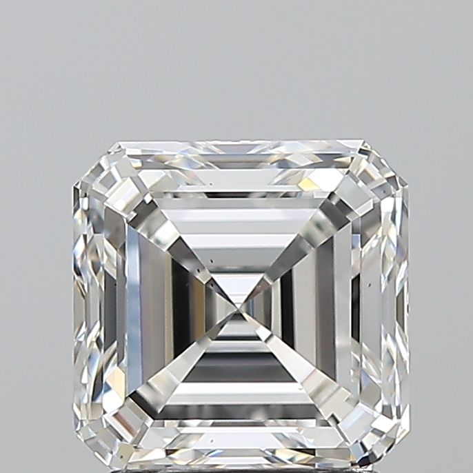 2.01ct Asscher G VS2 Natural Diamond