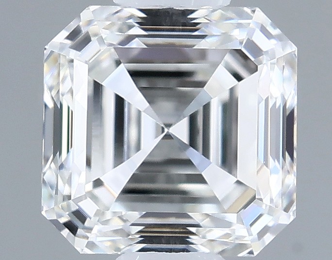 0.7ct Asscher G VS2 Natural Diamond